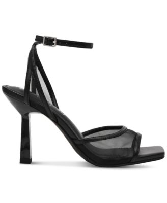 Erynn Dress Embroidered High Heel Sandals, Exclusively at Macy's