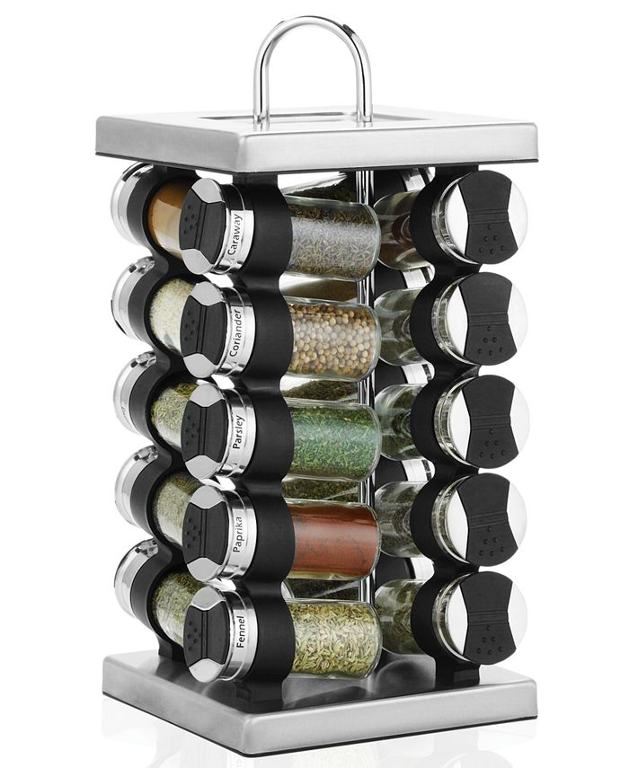 Darcus Stainless Steel Spice Rack