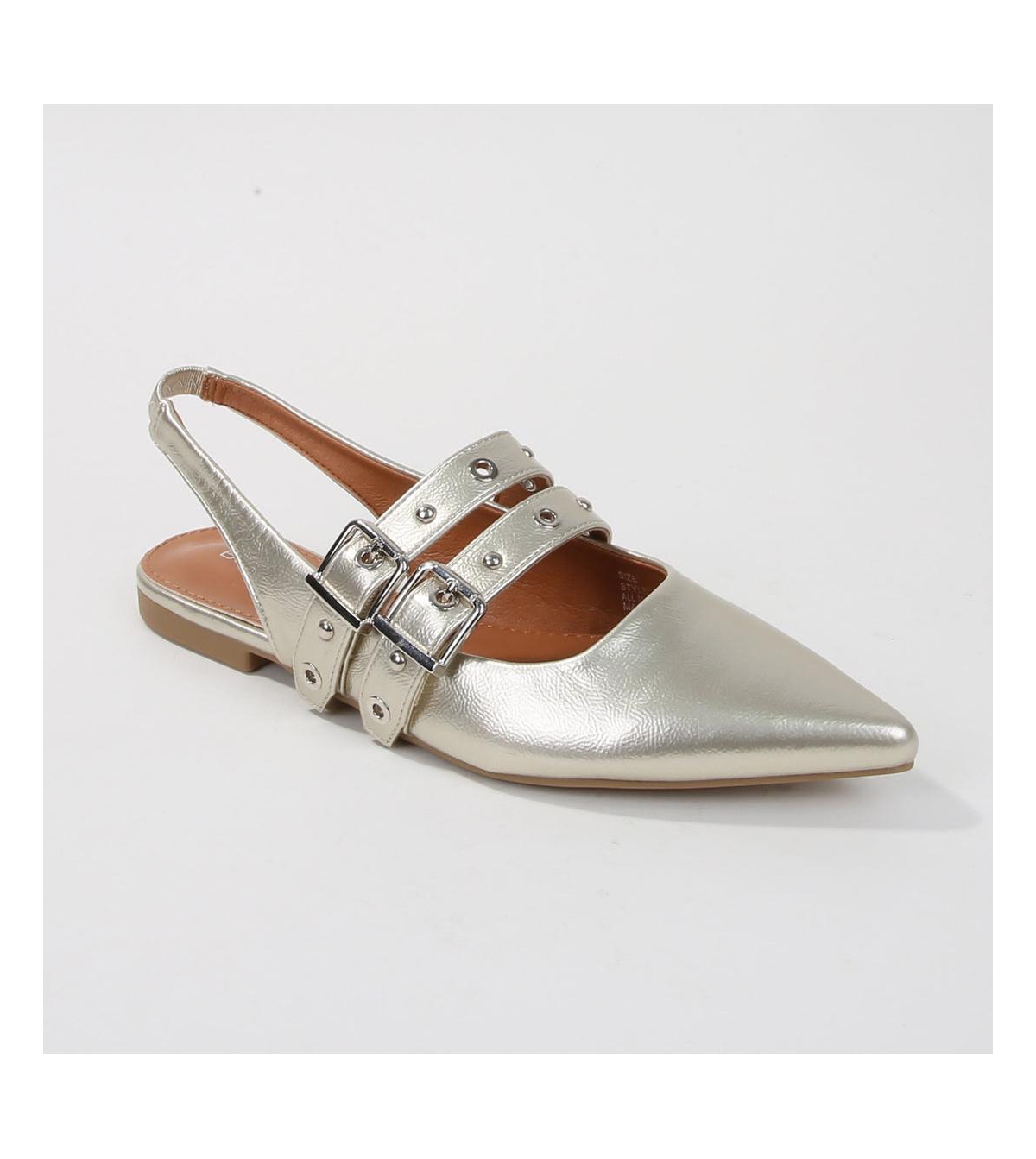 Fabiola Slingback Flats - Leopard