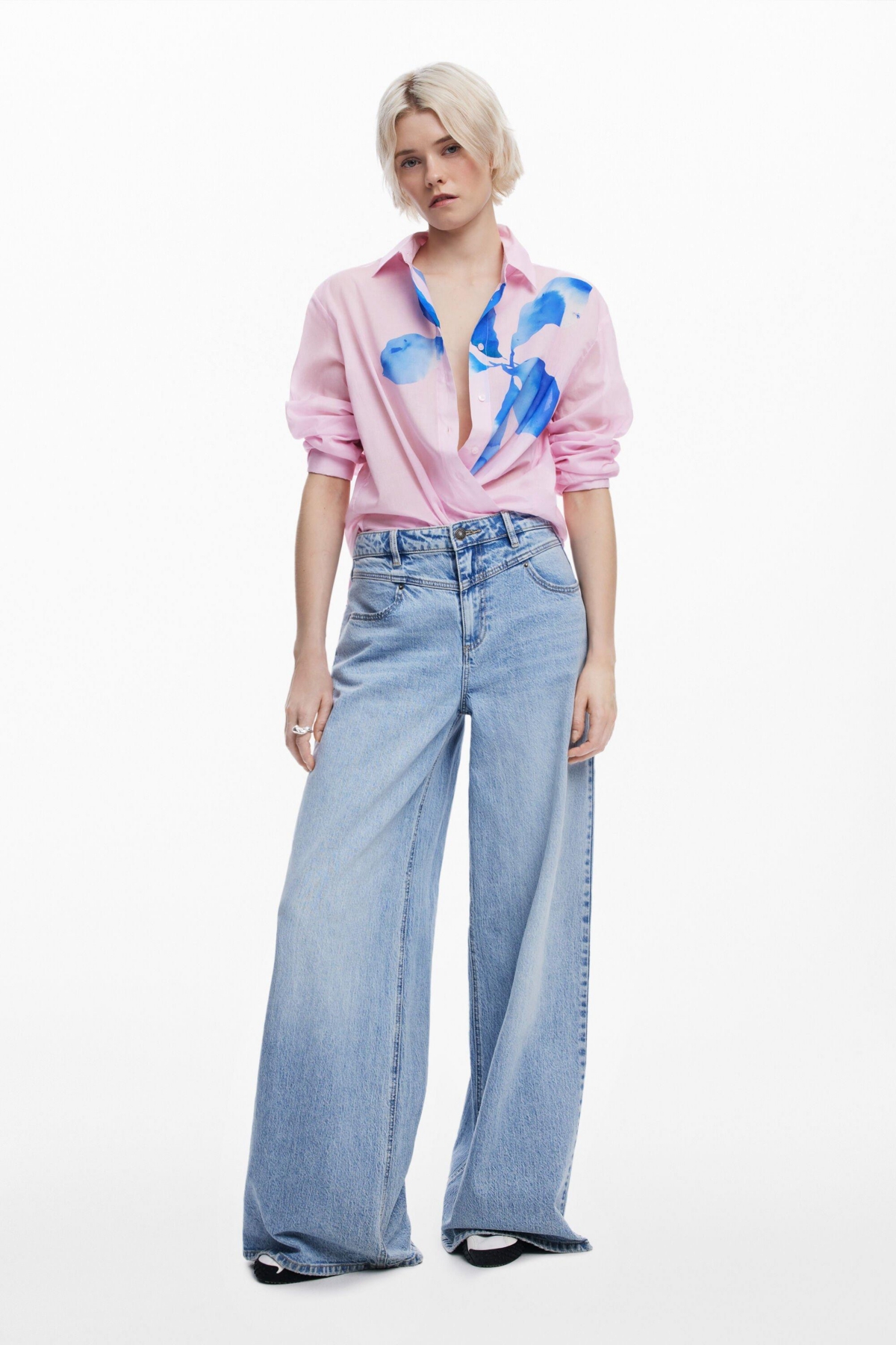 Women's Shirt designed by Mr. Christian Lacroix - Pink