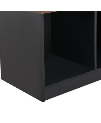 Streamdale Versatile Hall Tree with Hooks, Storage Bench, and Cabinet