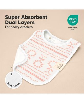 8-Pack Coast Baby Bibs for Boy, Girl, Drool Bibs, Baby Bib for Girls, Boys