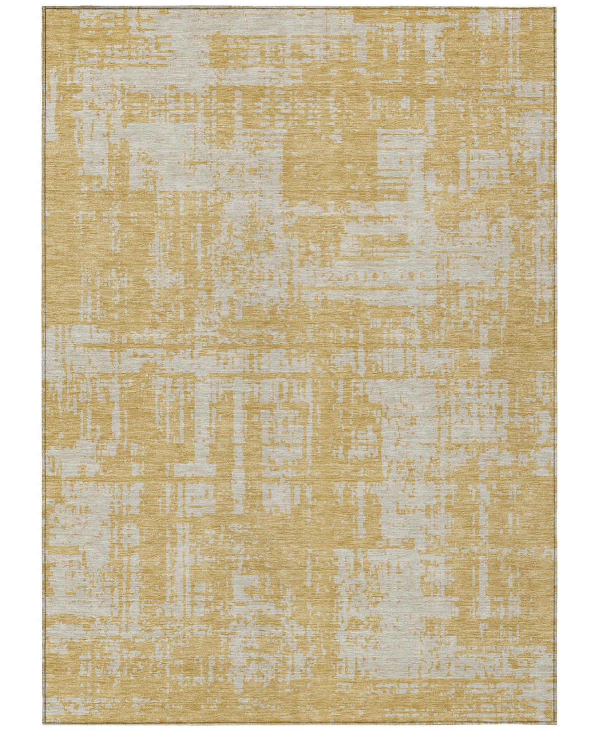 Shop Addison Chantille Machine Washable Acn895 8'x10' Area Rug In Gold