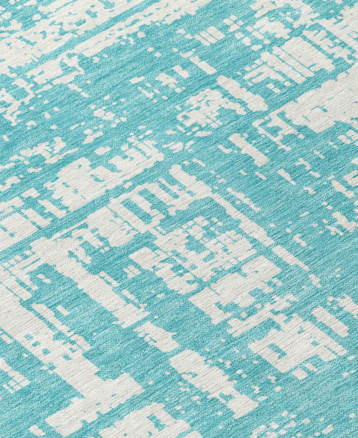 Addison Chantille Acn895 5'x7'6" Area Rug In Aqua