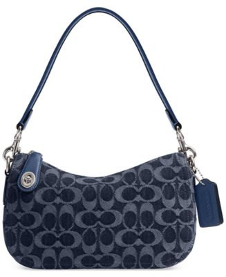 バッグ Coach Mega Signature Denim hand Bag -1117Wx1400H-410476811-b4bl-