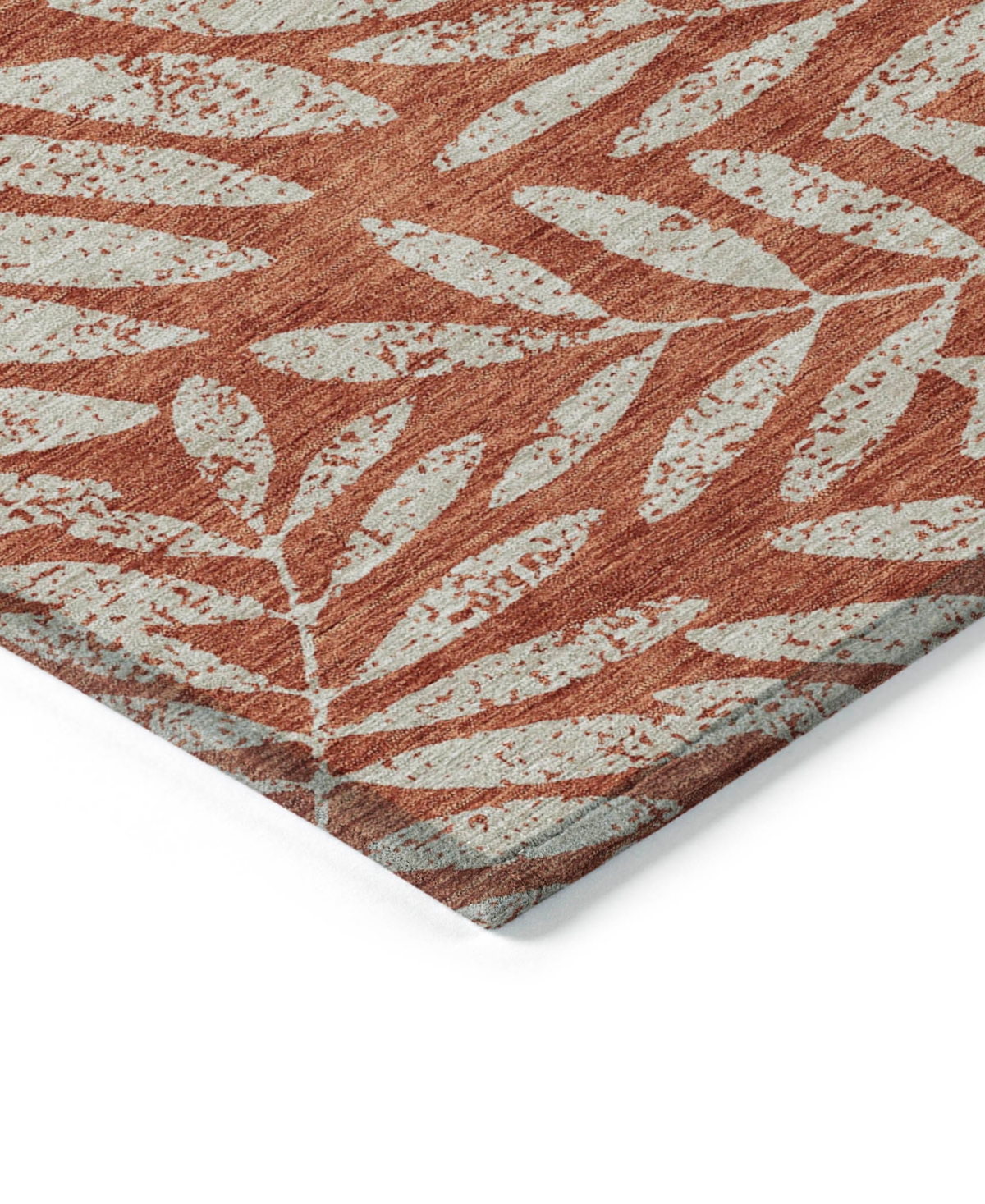 Addison Chantille Acn899 8'x10' Area Rug In Paprika