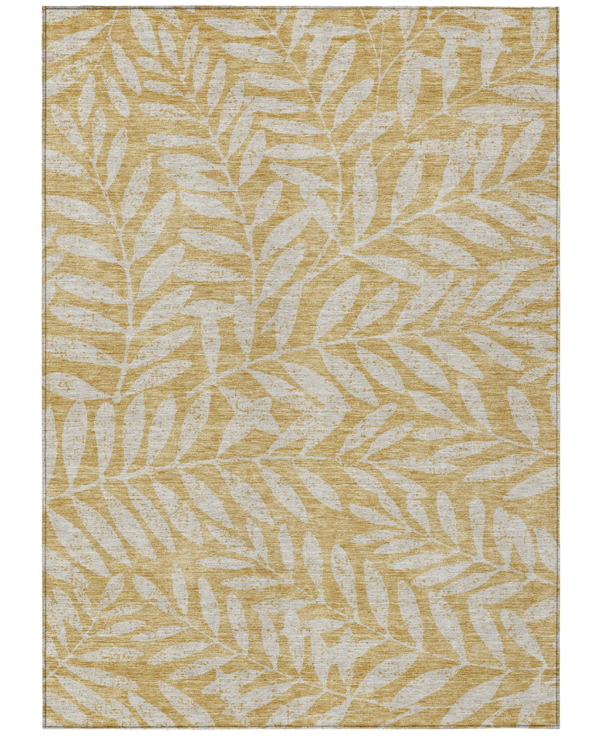 Addison Chantille Acn899 5'x7'6" Area Rug In Gold