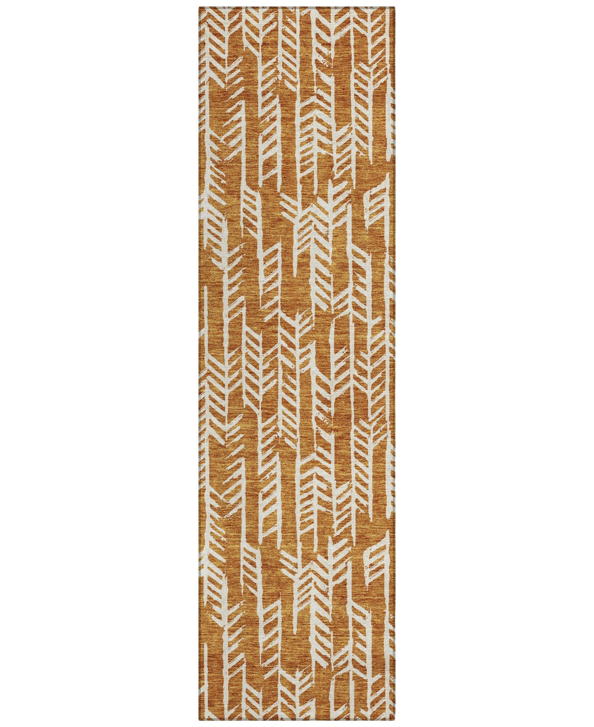 Addison Chantille Acn906 2'3"x7'6" Runner Area Rug In Copper