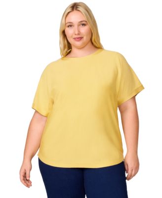 Plus Size Button-Back Dolman-Sleeve Sweater, Exclusively at Macy's