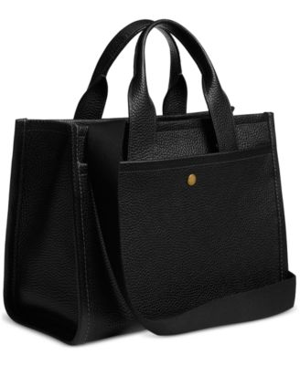 【COACH】Medium Bubble Leather Cargo Tote Bag COACH Medium Bubble Leather Cargo Tote Bag - Macy's
