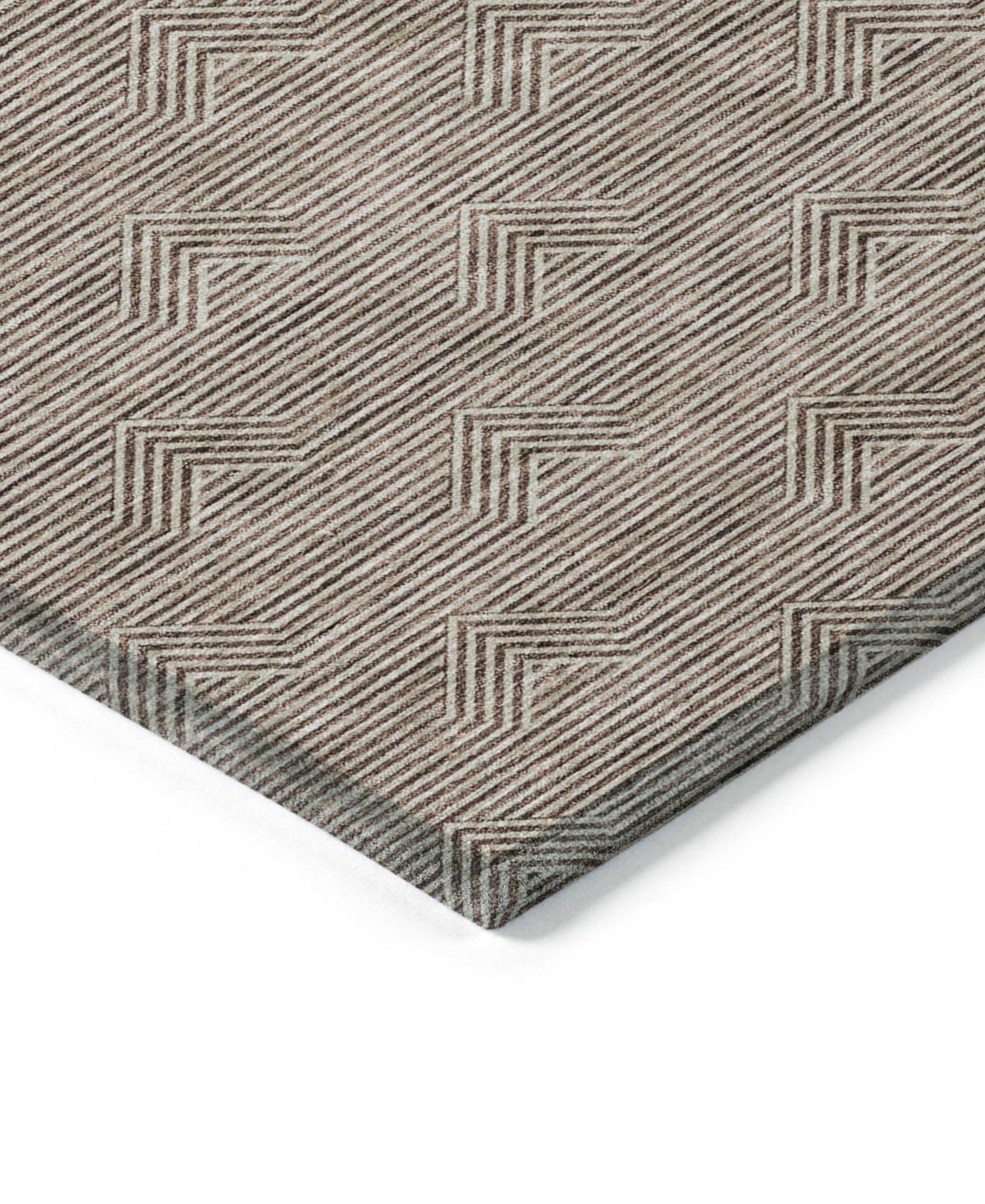 Addison Chantille Acn910 8'x10' Area Rug In Brown