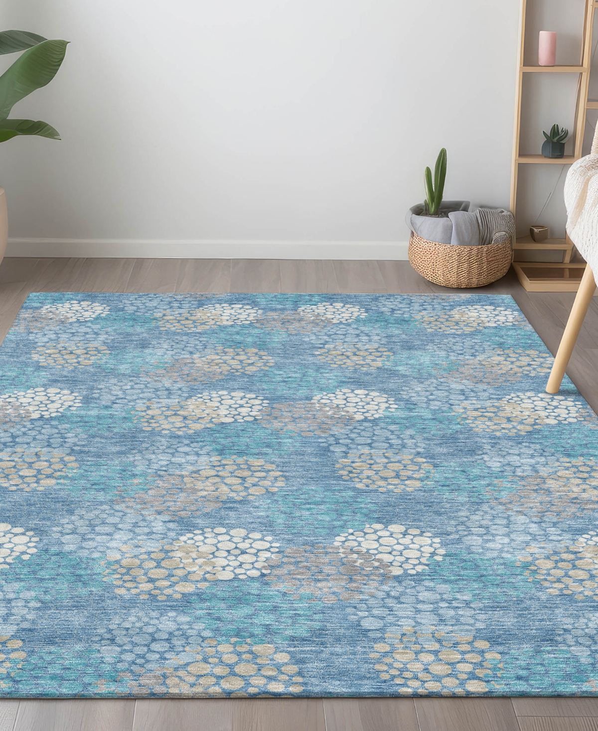 Addison Chantille Acn908 5'x7'6" Area Rug In Mist