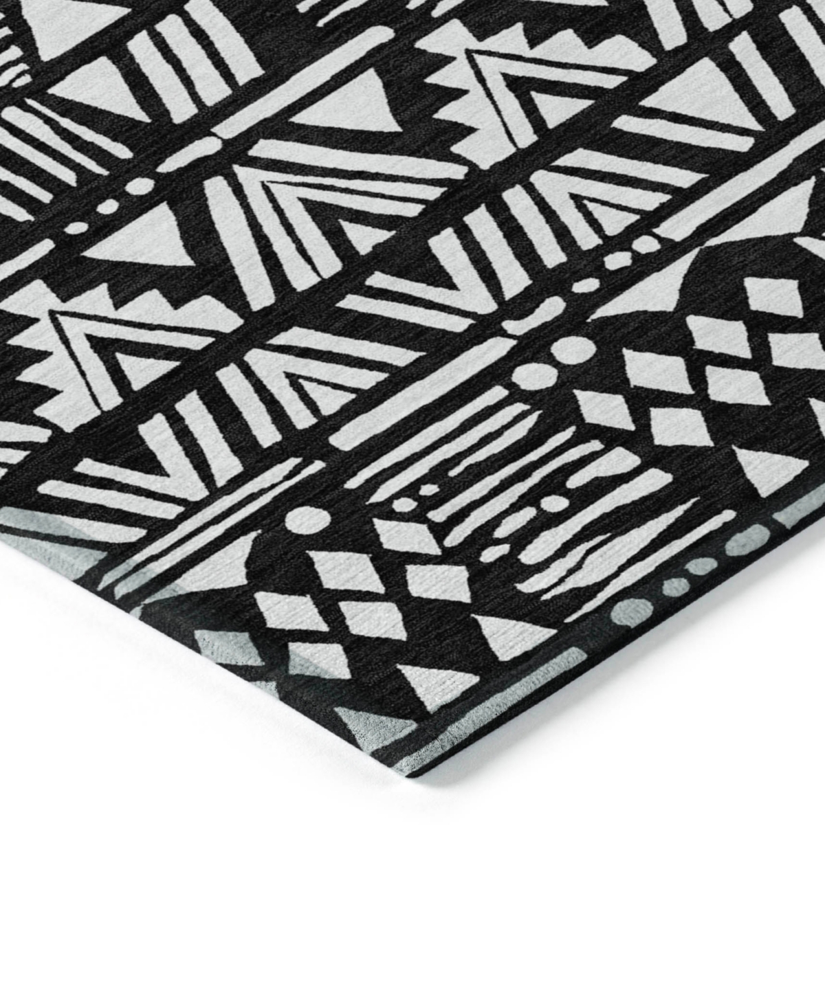Addison Chantille Acn907 5'x7'6" Area Rug In Black