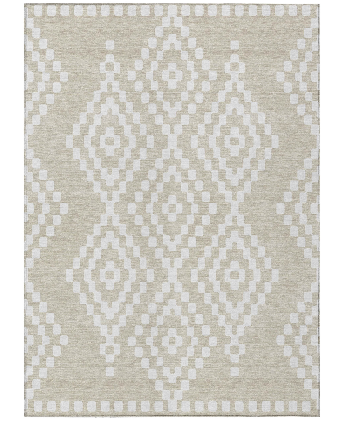 Addison Chantille Acn891 9'x12' Area Rug In Beige
