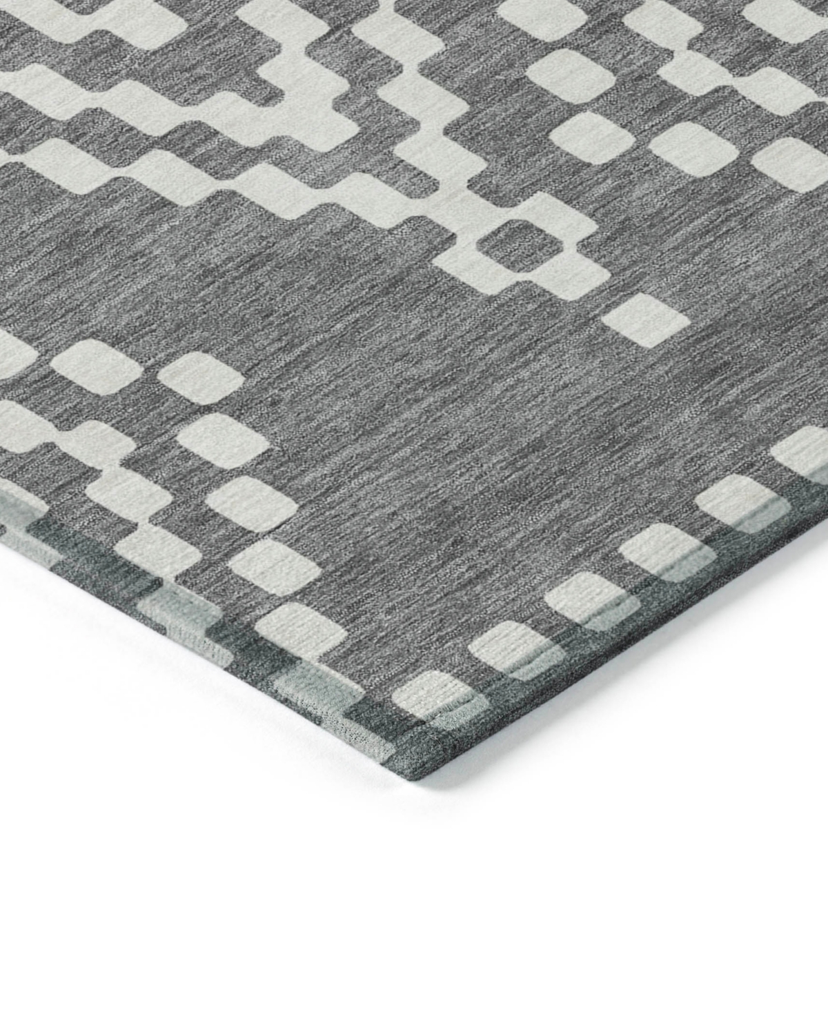 Addison Chantille Acn891 8'x10' Area Rug In Gray