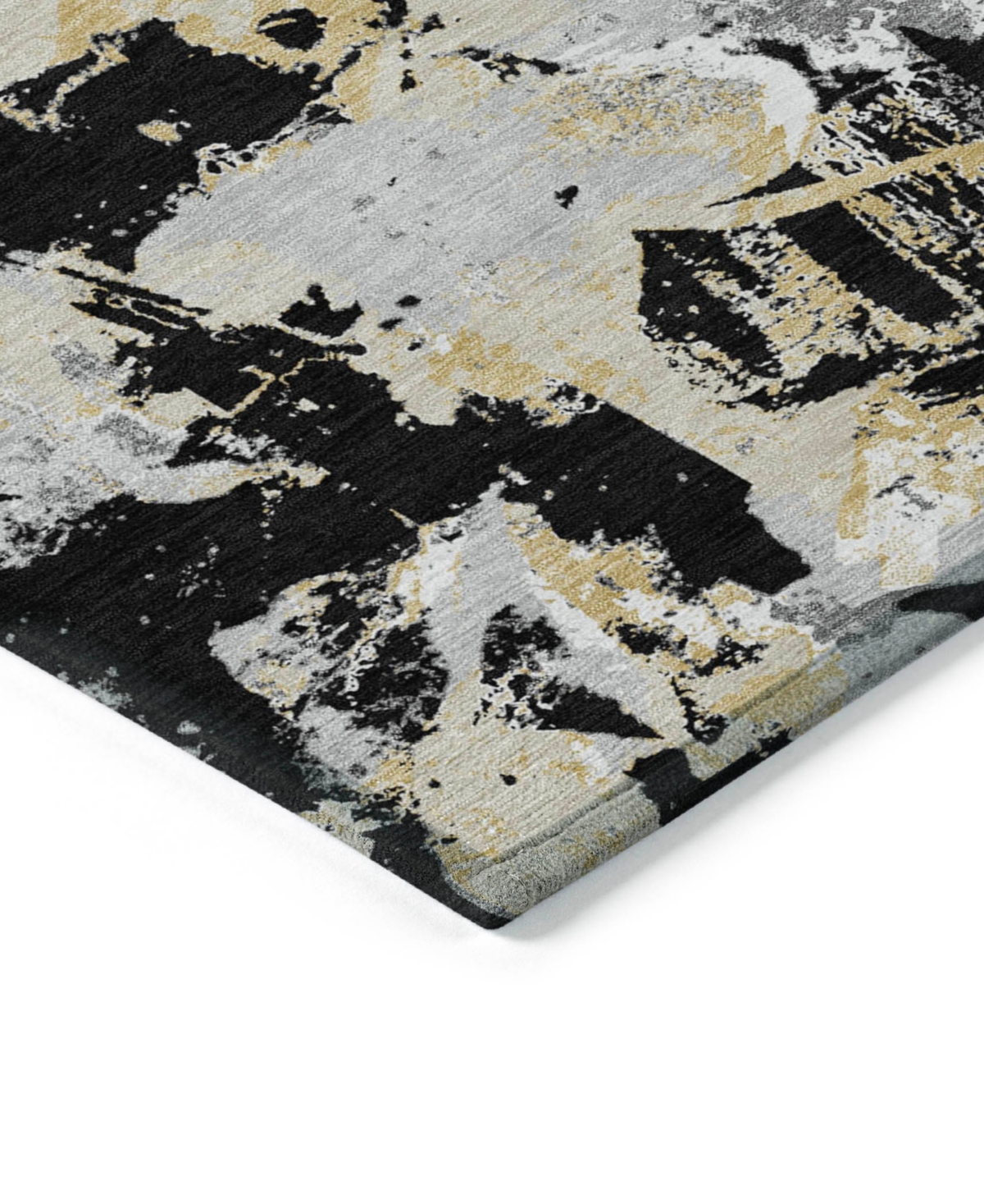 Addison Chantille Acn885 5'x7'6 Area Rug In Black