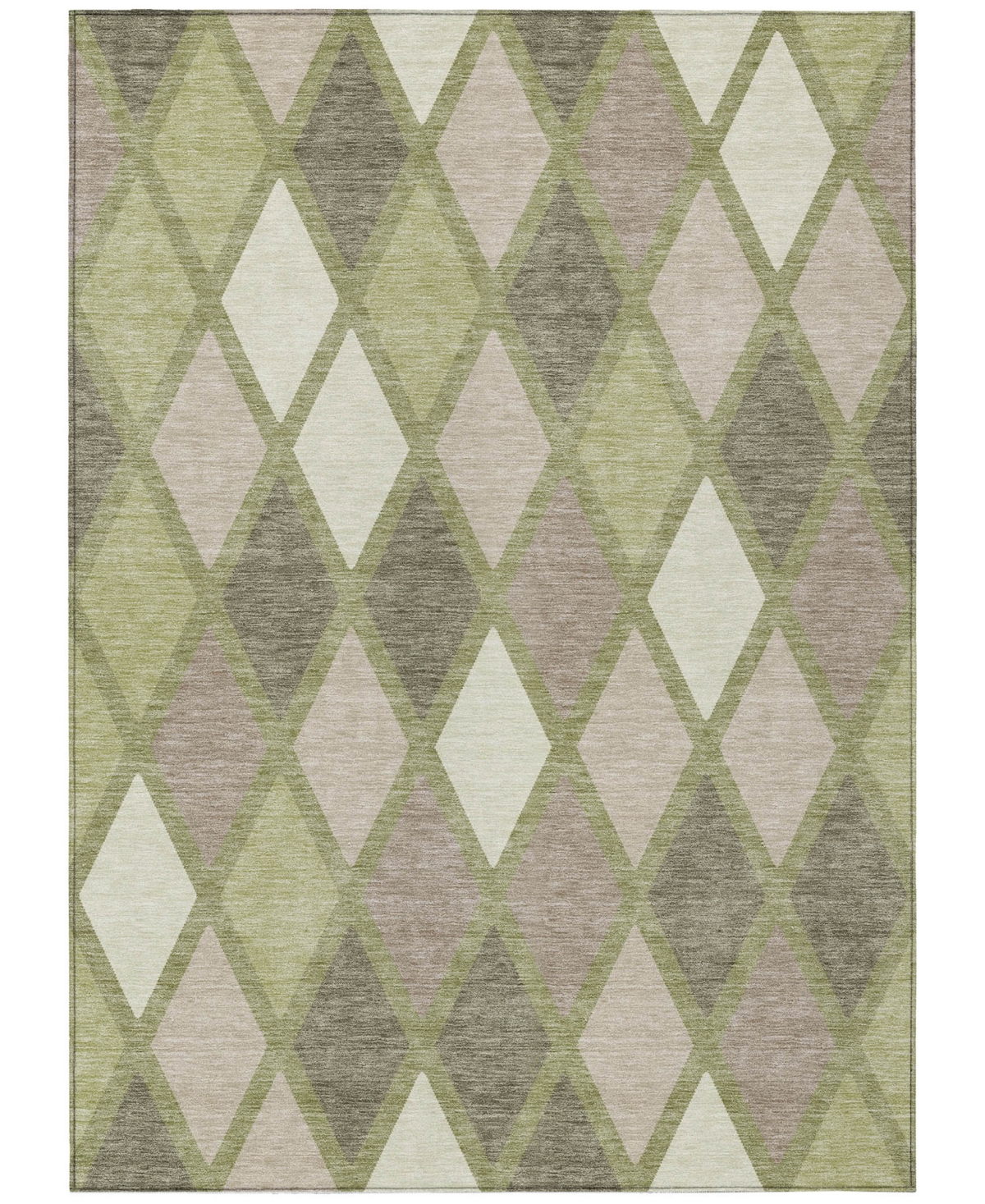 Addison Chantille Acn887 5'x7'6 Area Rug In Sage