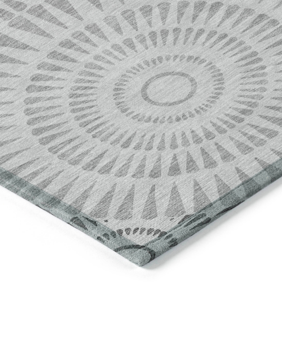 Addison Chantille Acn877 8'x10' Area Rug In Gray