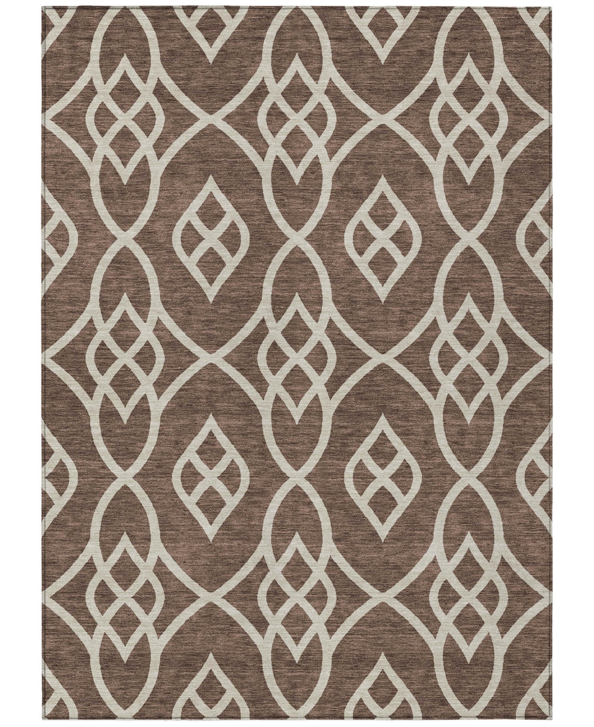 Addison Chantille Acn884 9'x12' Area Rug In Chocolate