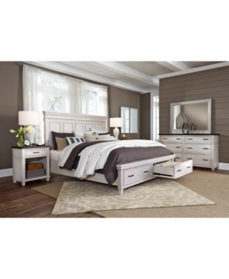 Furniture - Dawnwood 3-Pc. King Storage Set (Bed, Dresser & 1-Drawer Nightstand)
