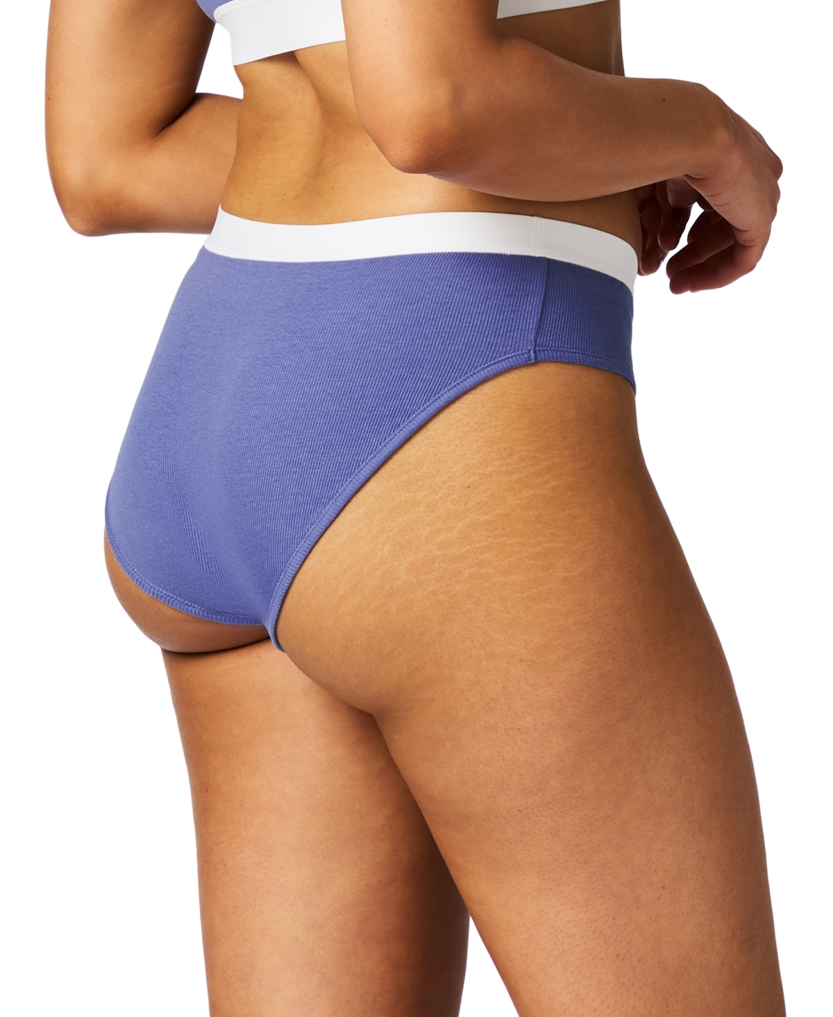 Shop Gap Body Women's Logo Comfort Bikini Underwear Gpw01075 In Bleached Denim