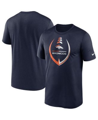 Nike - Men's Navy Denver Broncos Icon Legend Performance T-Shirt
