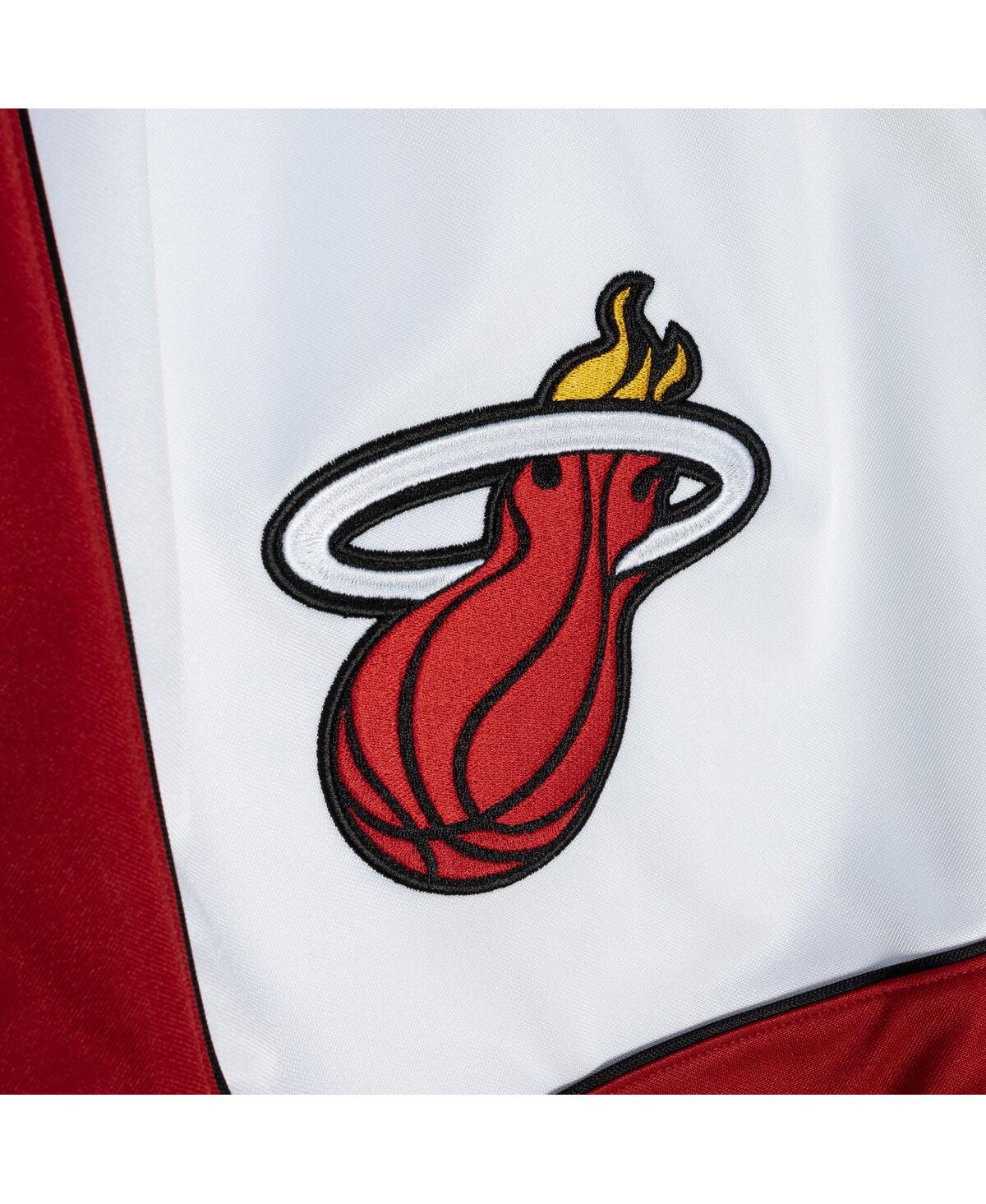 Mitchell & Ness Men's White Miami Heat 2005-06 Hardwood Classics Authentic Shorts In White
