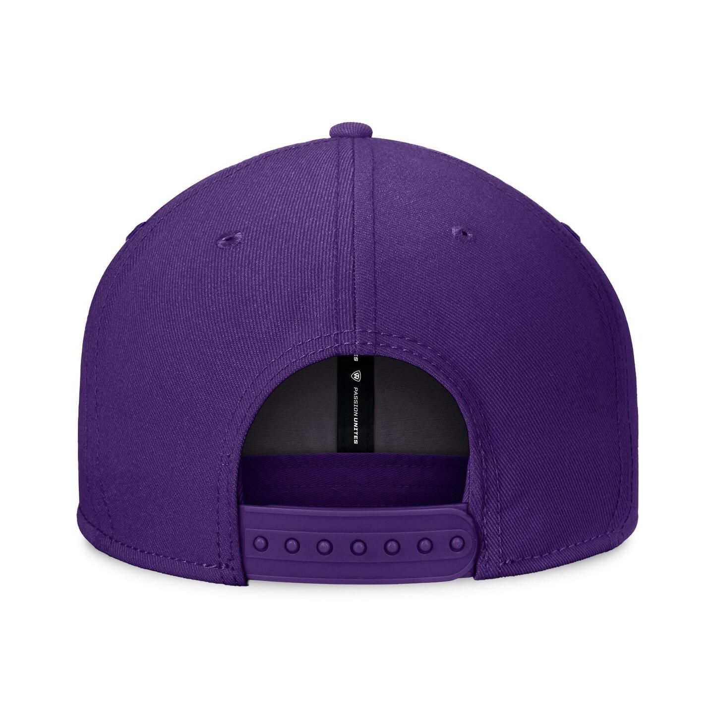 Мужская кепка Top of the World Purple TCU Horned Frogs Fundamental Snapback Hat — фото 4