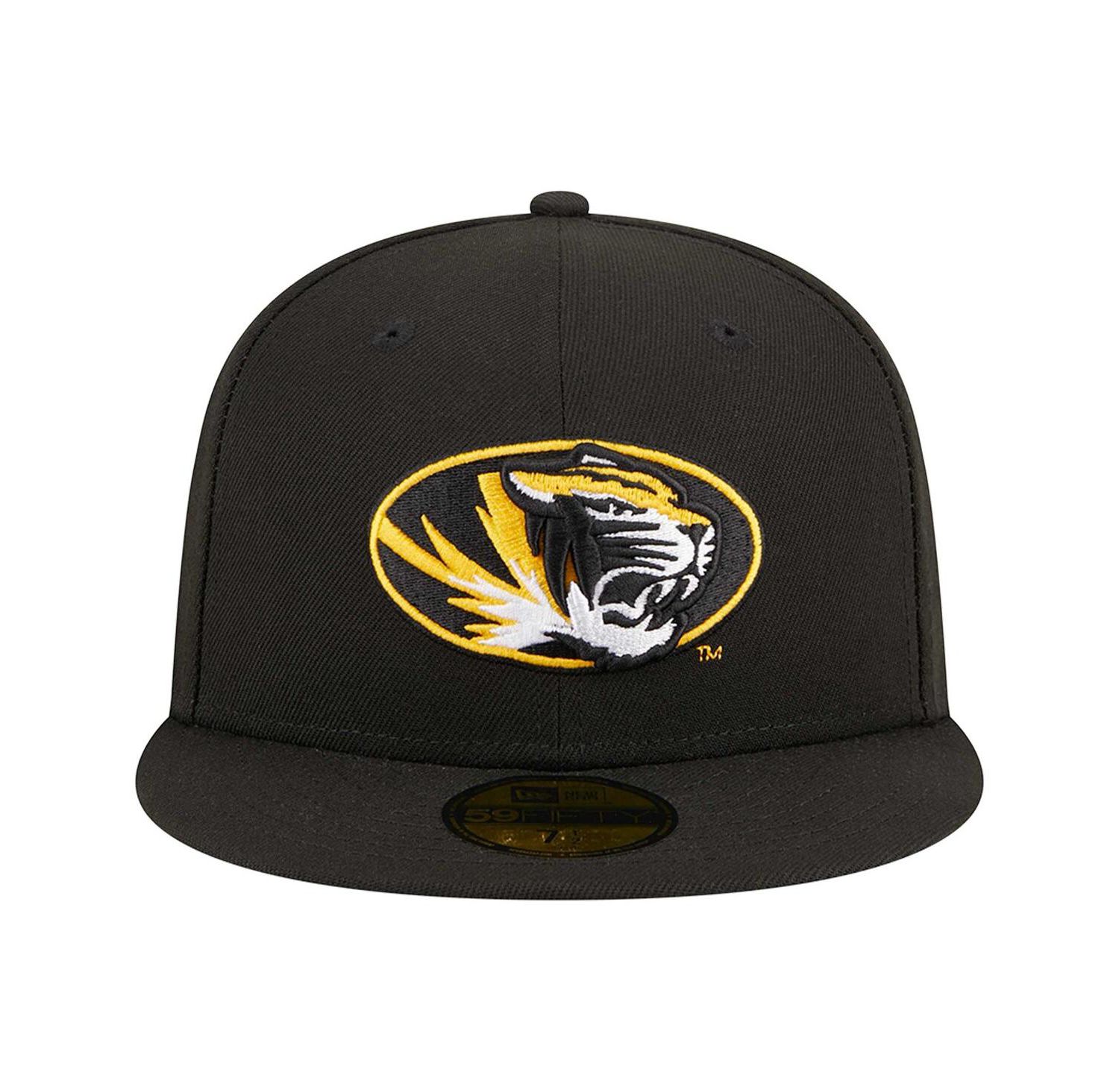 Men's Black Missouri Tigers Evergreen 59FIFTY Fitted Hat