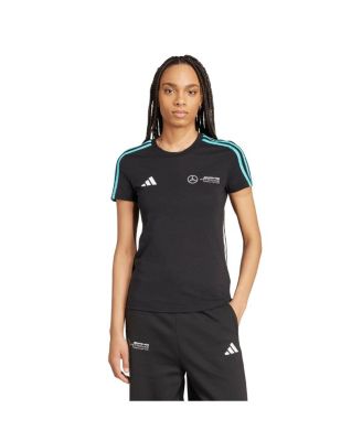 adidas - Women's Black Mercedes-AMG Petronas F1 Team Fan Wear DNA Alphaskin T-Shirt