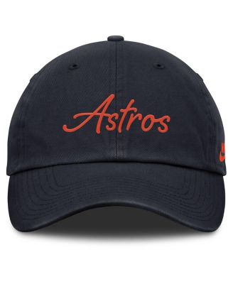 Women's Navy Houston Astros Cooperstown Club Script Adjustable Hat