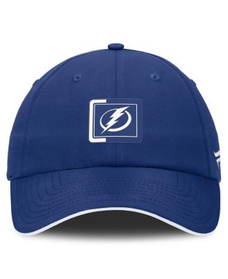 Men's Blue/White Tampa Bay Lightning Authentic Pro Ripstop Adjustable Hat