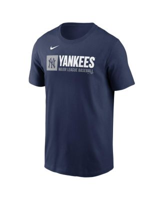 Men's Navy New York Yankees Team Block T-Shirt