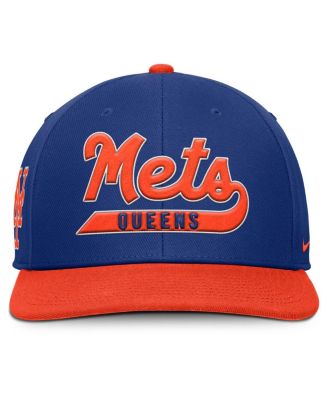 Men's Royal/Orange New York Mets Pro Performance Snapback Hat