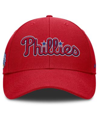 Men's Red Philadelphia Phillies Rise Gaberdine Adjustable Hat
