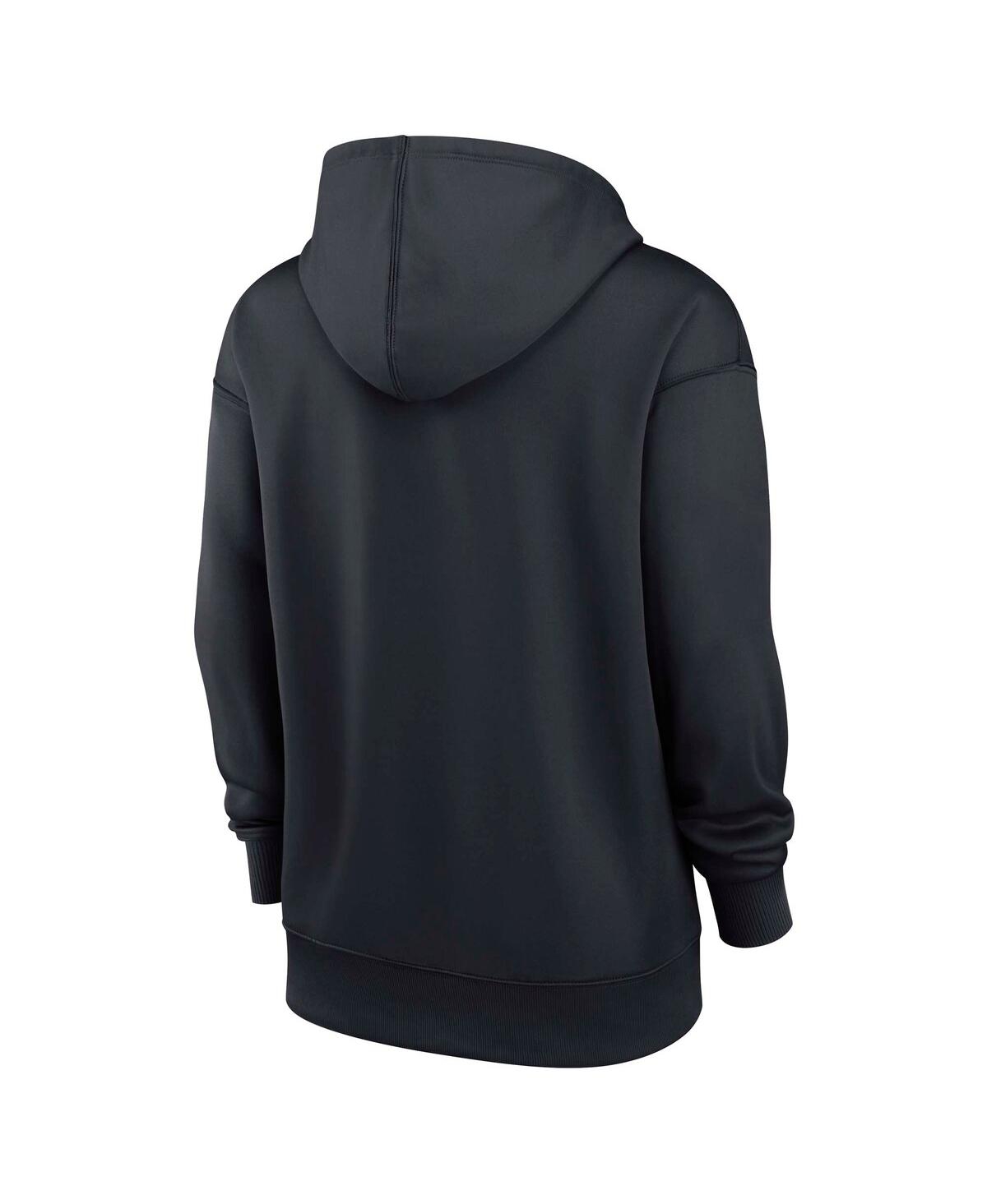 Nike Women's Navy New York Yankees Authentic Collection Performance Pullover Hoodie In Navy