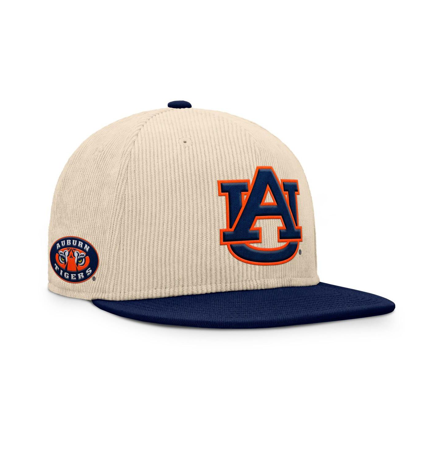 Мужская кепка Fanatics Tan Auburn Tigers Catcher Snapback Hat — фото 3