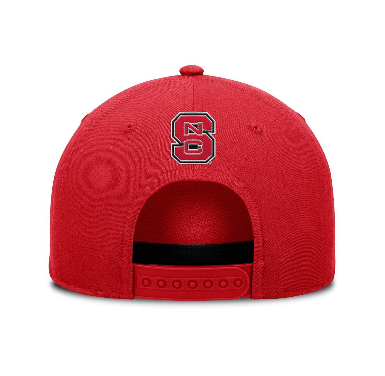 Men's Red NC State Wolfpack Foul Ball Rope Adjustable Hat