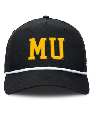 Men's Black Missouri Tigers Foul Ball Rope Adjustable Hat