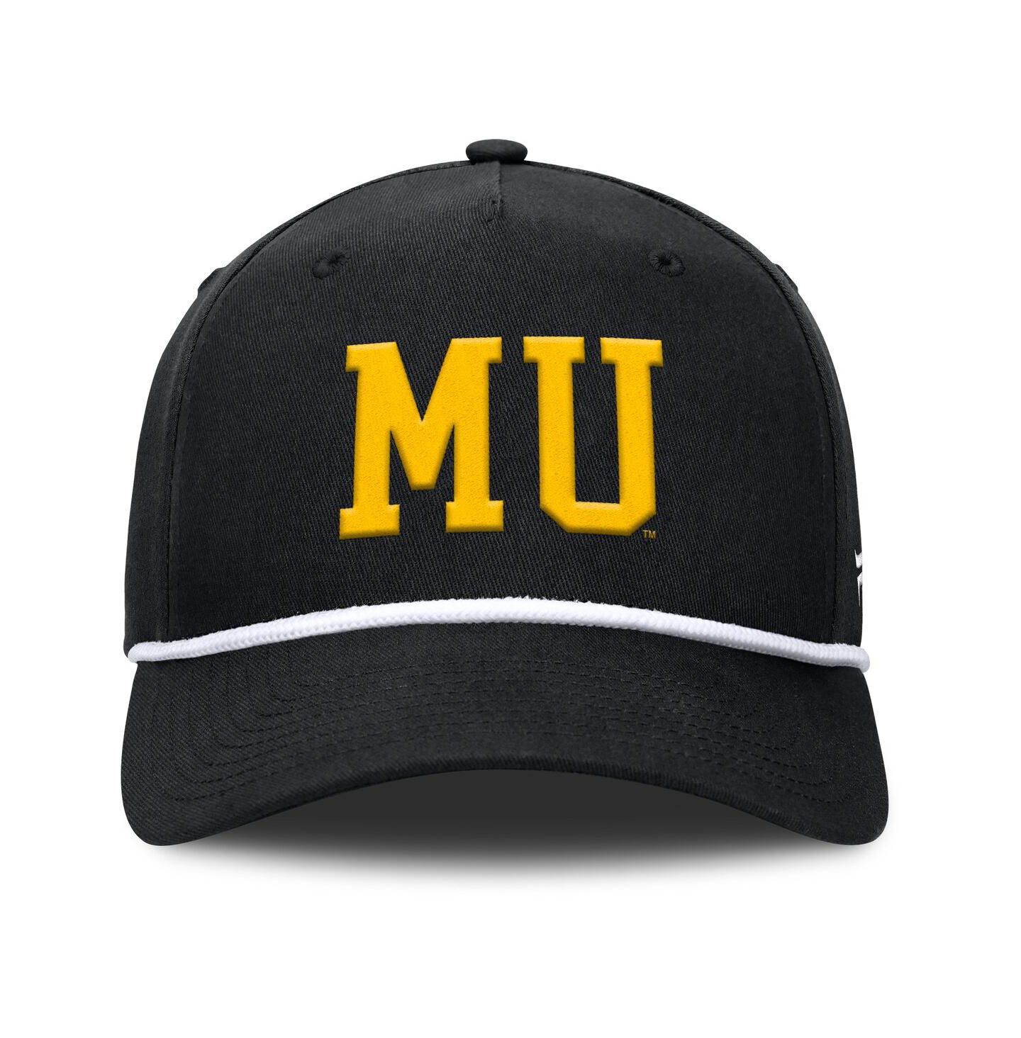 Мужская кепка Fanatics Black Missouri Tigers Foul Ball Rope Adjustable Hat — фото 2