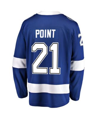 Men's Brayden Point Blue Tampa Bay Lightning Home Premier Breakaway Player Jersey