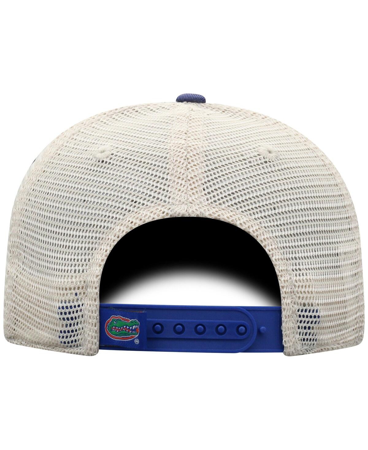Top Of The World Big Boys And Girls Royal Florida Gators Offroad Adjustable Hat In Royal,natural