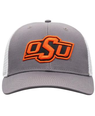 Men's Gray Oklahoma State Cowboys Trucker Adjustable Hat