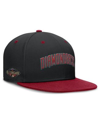 Nike - Men's Black/Red Arizona Diamondbacks 2011 All-Star Game True Primetime Two-Tone Performance Fitted Hat