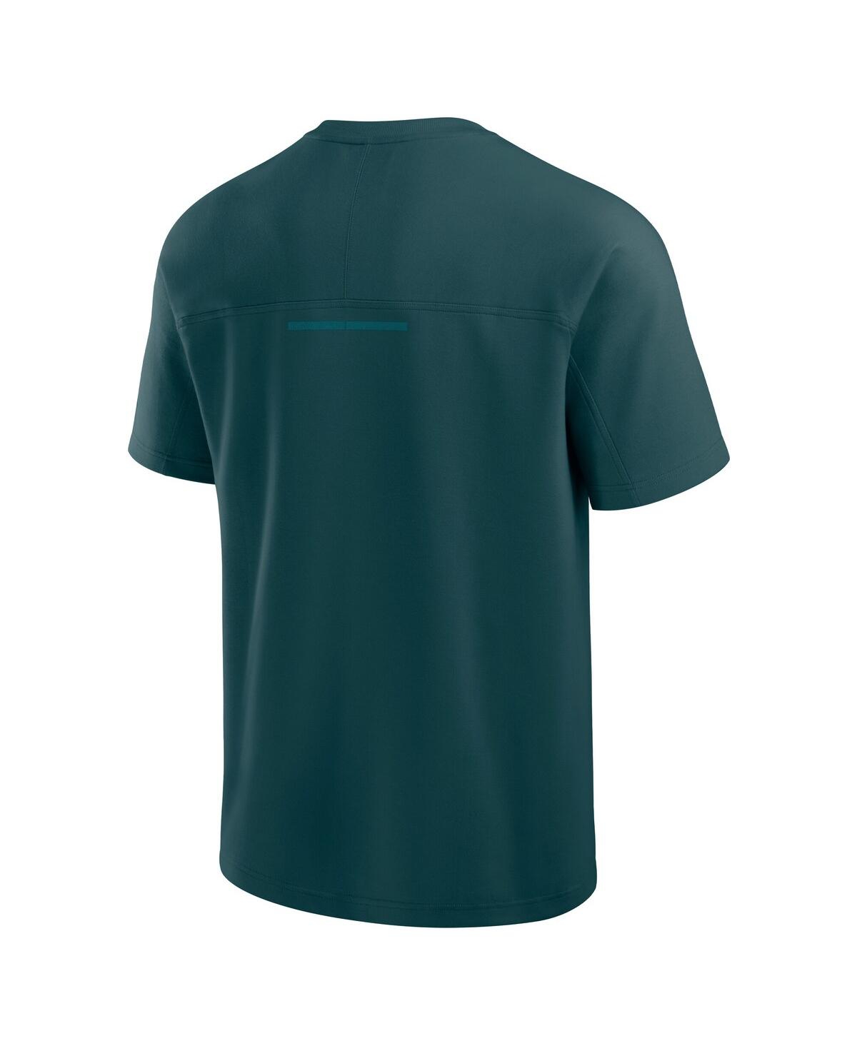 Fanatics Men's And Women's Midnight Green Philadelphia Eagles Elements Flex Tri-blend T-shirt In Green