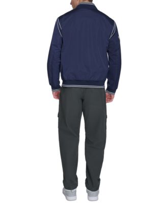 Men's Varsity Patch Bomber Jacket