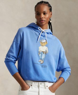 Polo Ralph Lauren - Women's Polo Bear Fleece Hoodie Sweatshirt