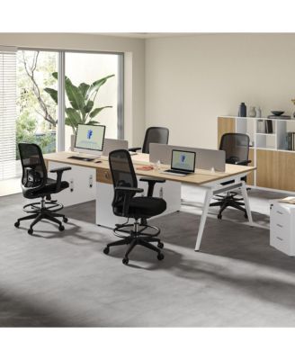 C2HB-Foam Ergonomic High-Back Office Chair, Black