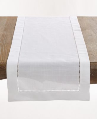 Hemstitched Border Table Runner, 16" x 54"