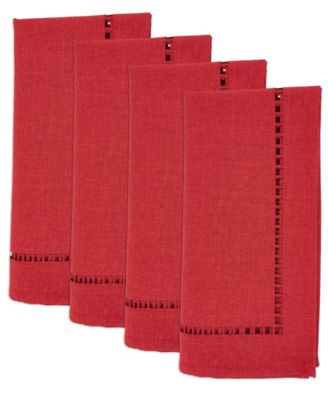 Laser-Cut Hemstitch Napkin, Set of 4